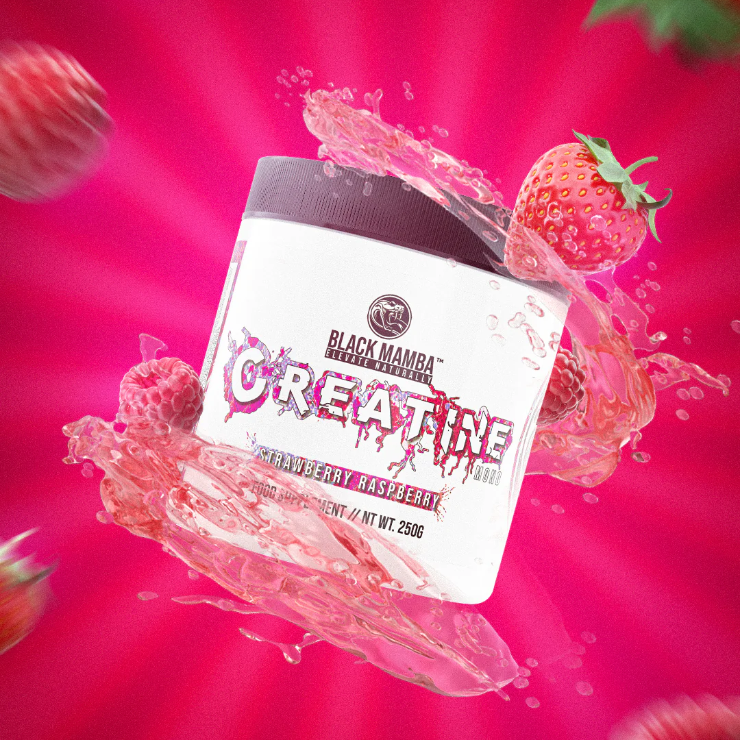 Black Mamba Flavoured Creatine 250g Fresh Apple