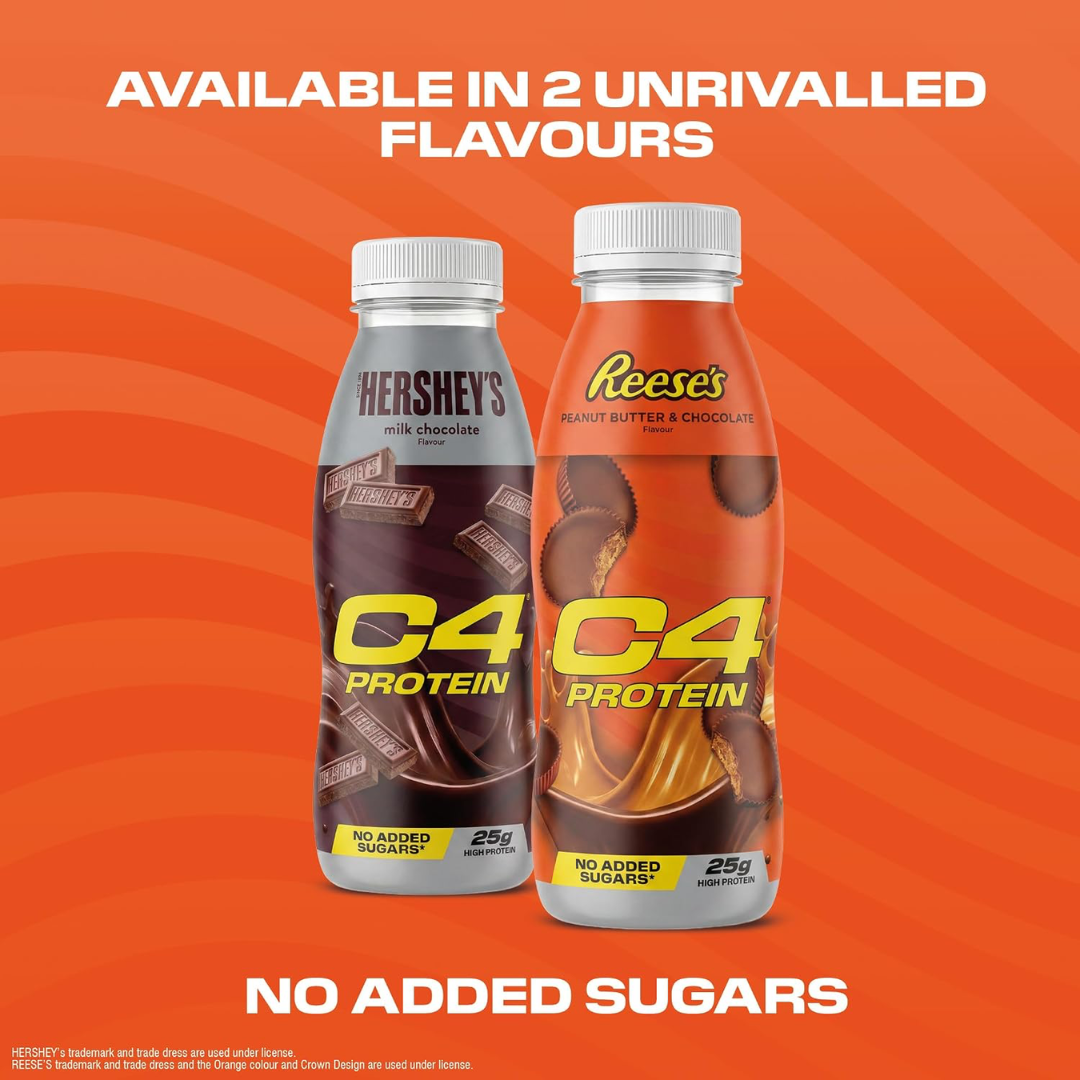 Cellucor C4 Protein RTD 12x330ml Reeses Peanut Butter Cup