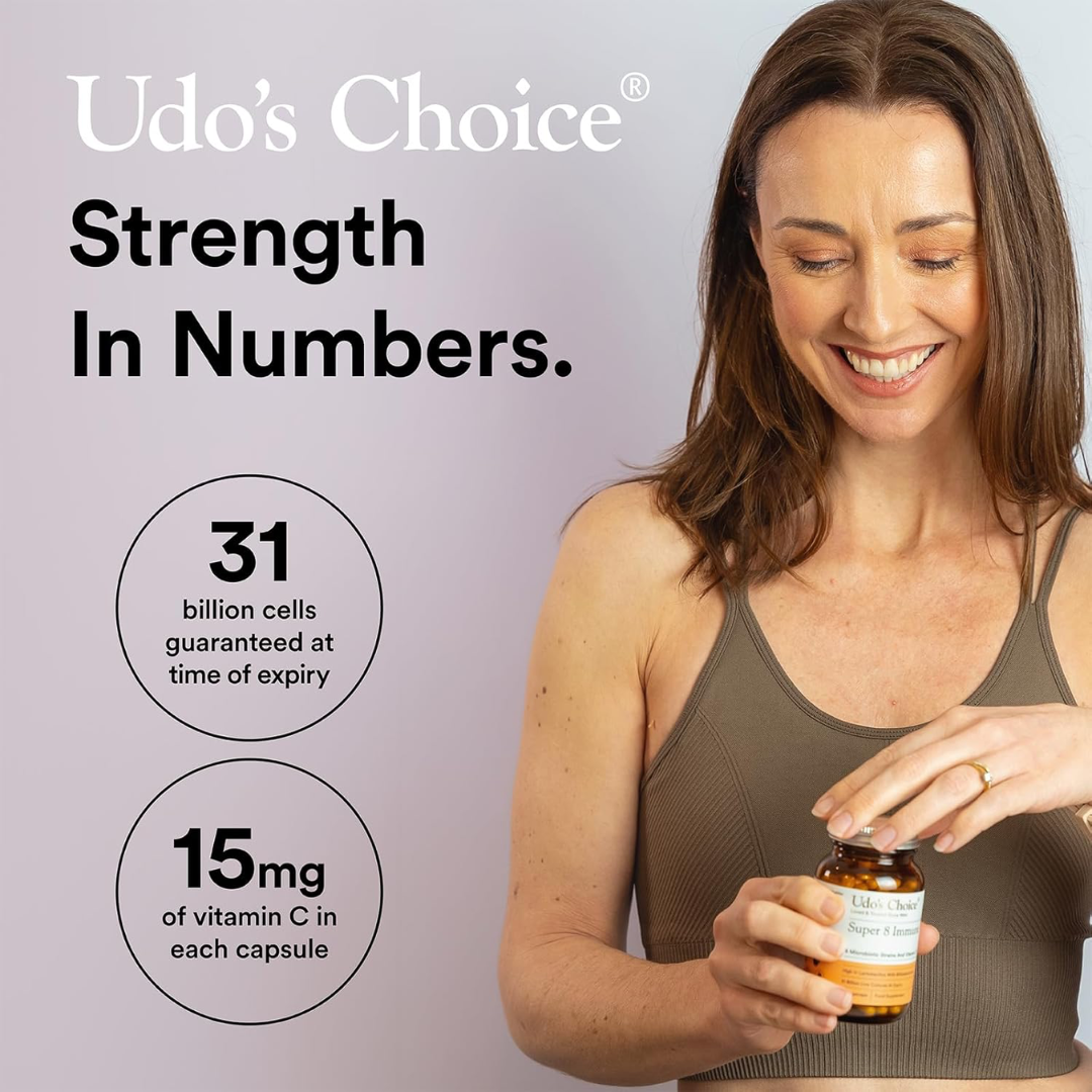 Udo's Choice Super 8 Microbiotics 30 Caps