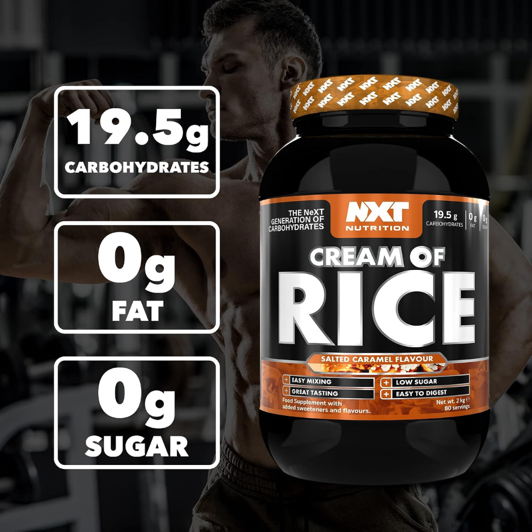 NXT Nutrition Cream of Rice 2kg Salted Caramel