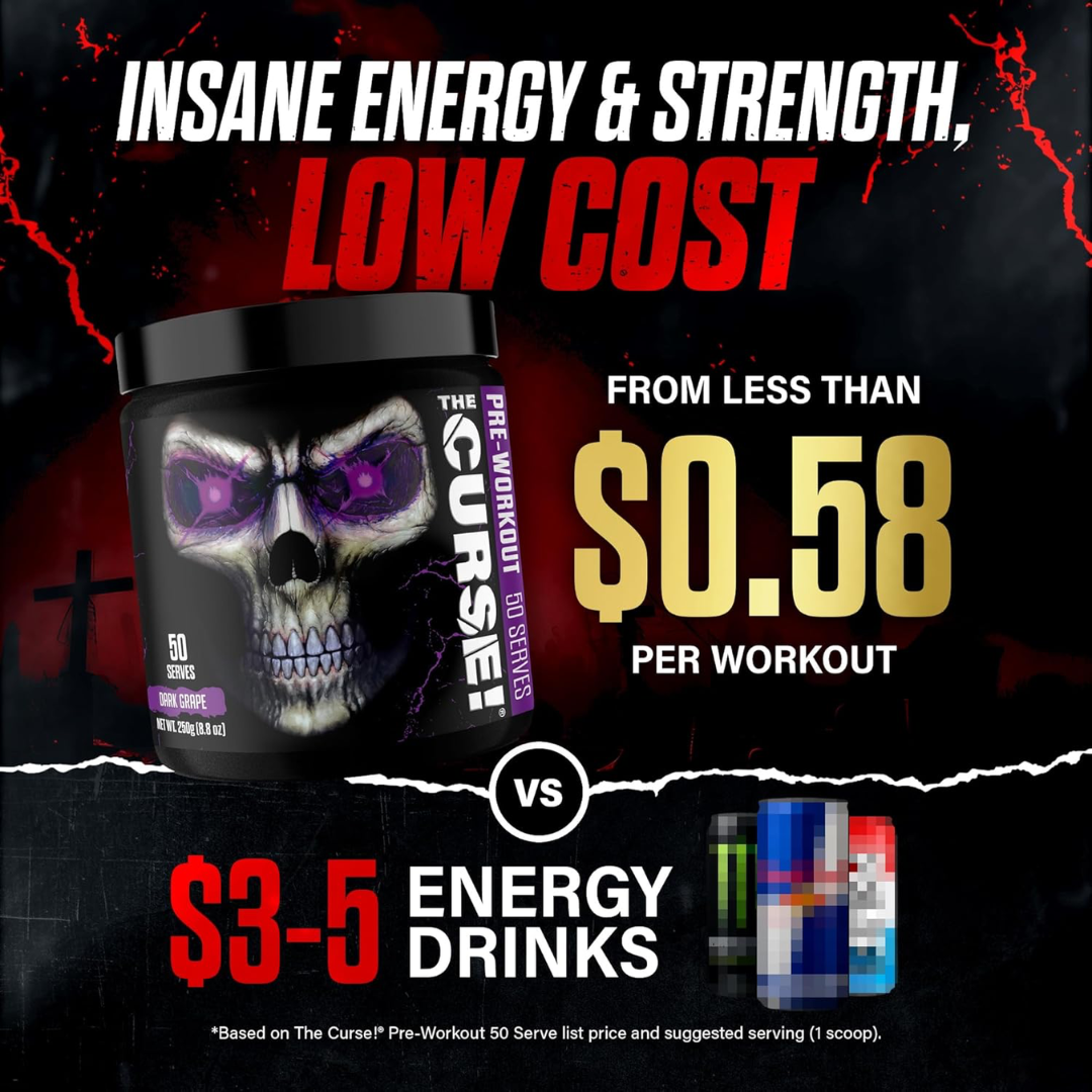 JNX Sports The Curse! 250g Blue Raspberry