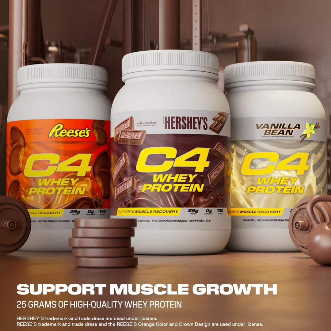 Cellucor C4 Whey Protein 46 Servings - Hersheys Milk Choc