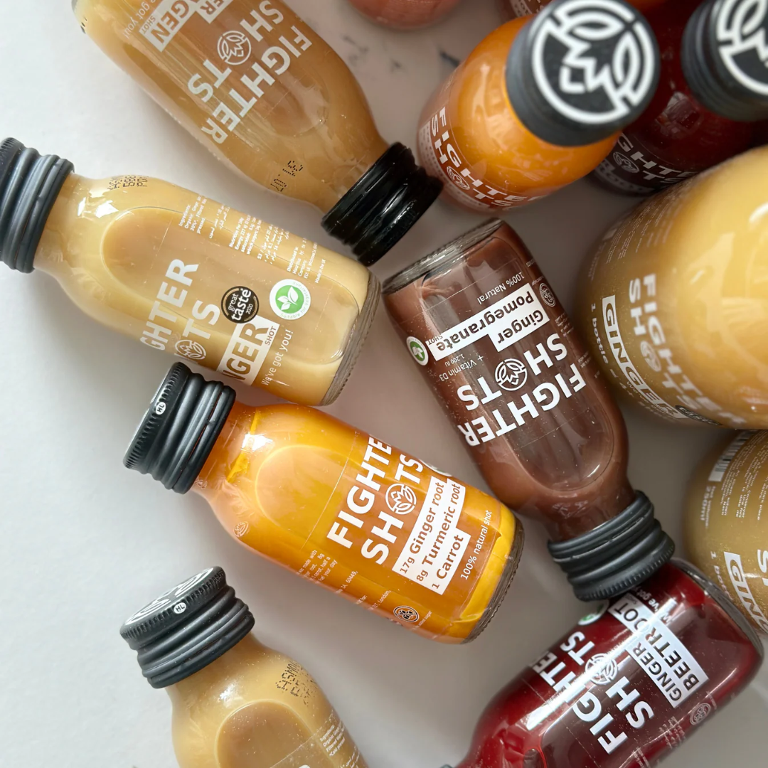 Fighter Shots 12x60ml Ginger