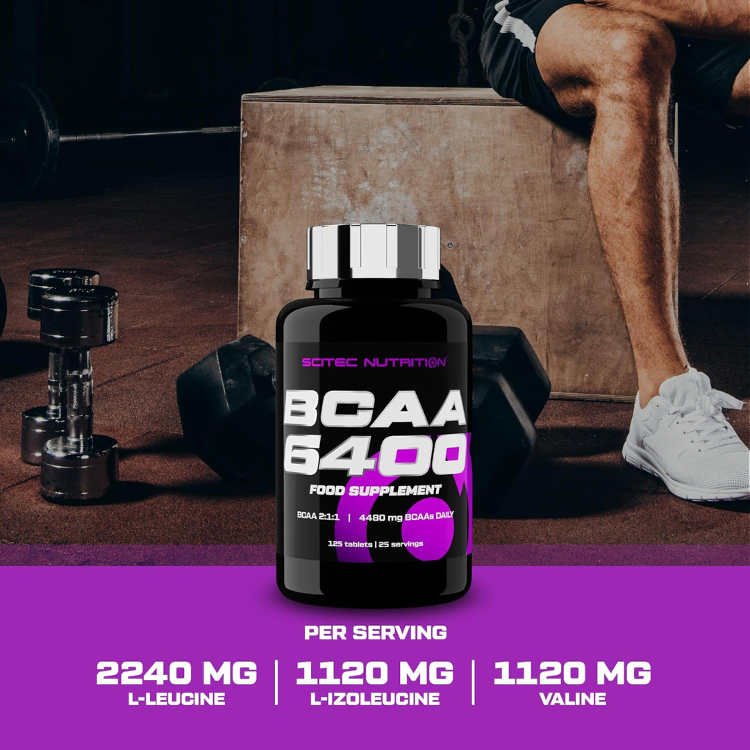 Scitec Nutrition BCAA 6400 125 Tabs