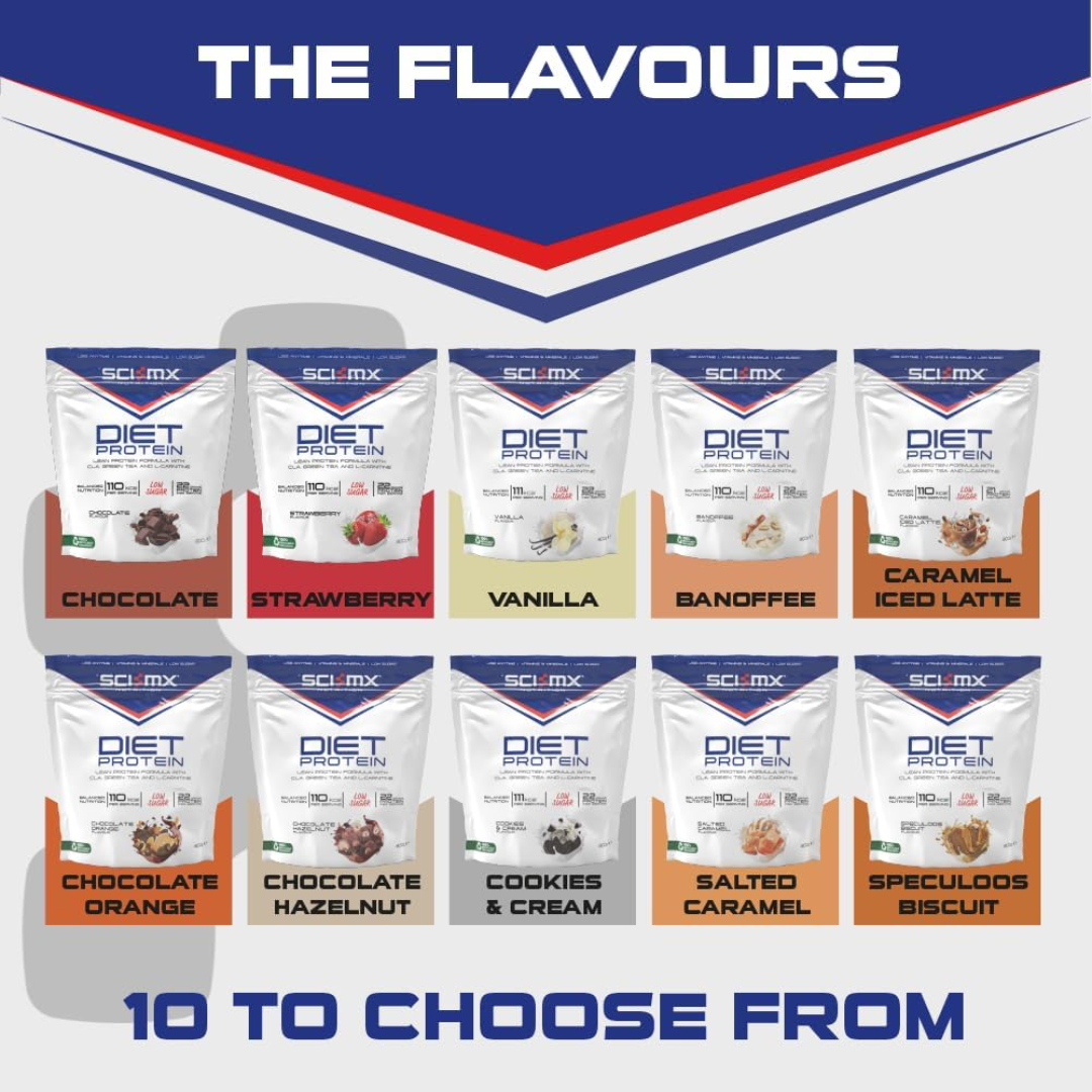 Sci-MX Diet Protein 800g Chocolate
