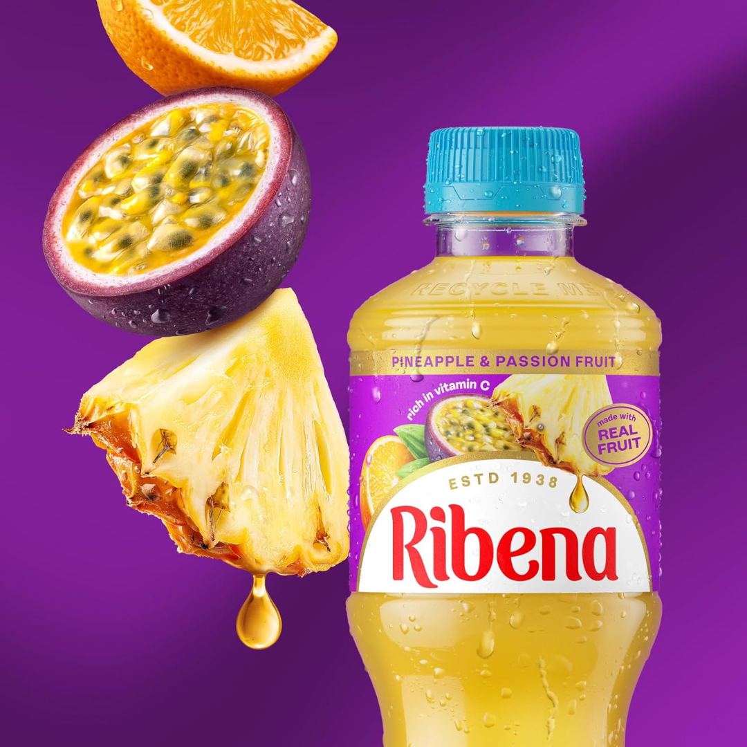 Ribena 12x500ml Pineapple & Passion Fruit