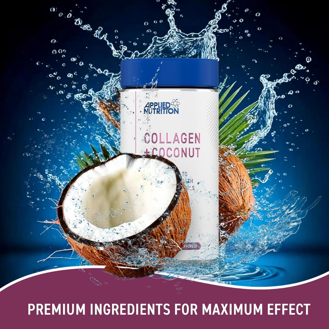 Applied Nutrition Collagen & Coconut 180 Caps Unflavoured