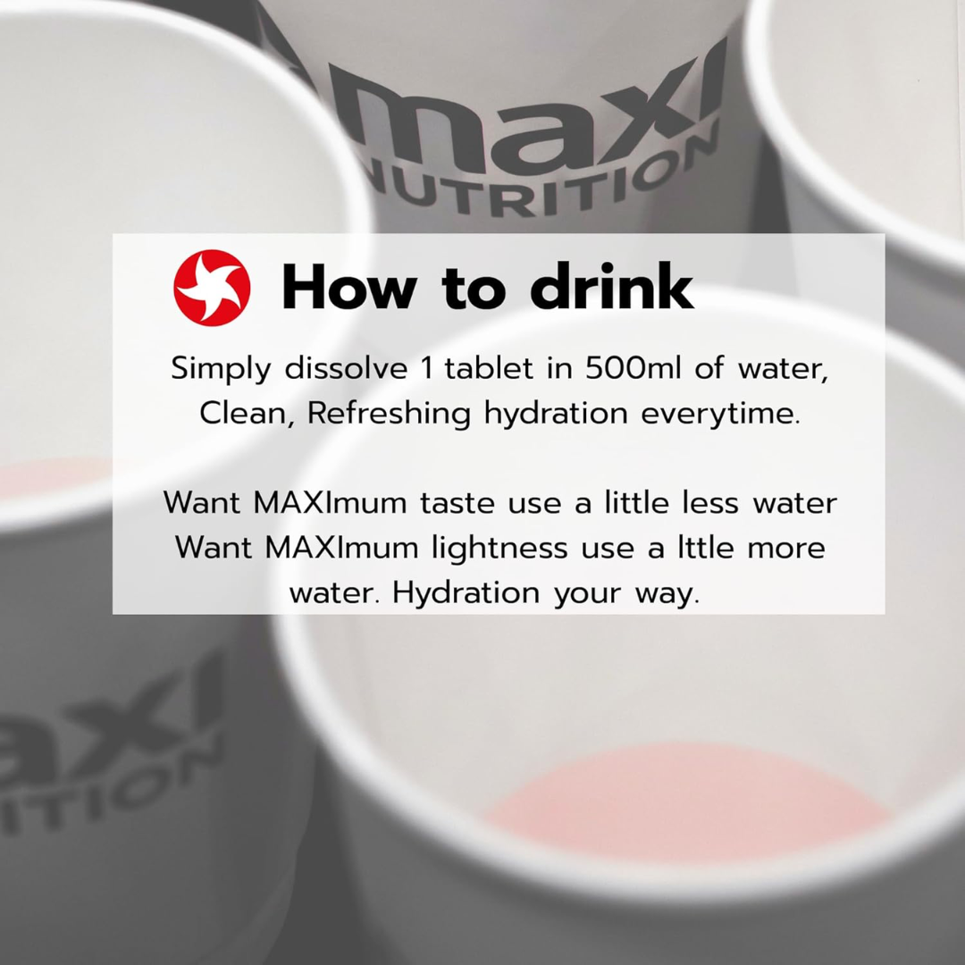 MaxiNutrition Protein Hydration 6x10 Tabs Pink Grapefruit