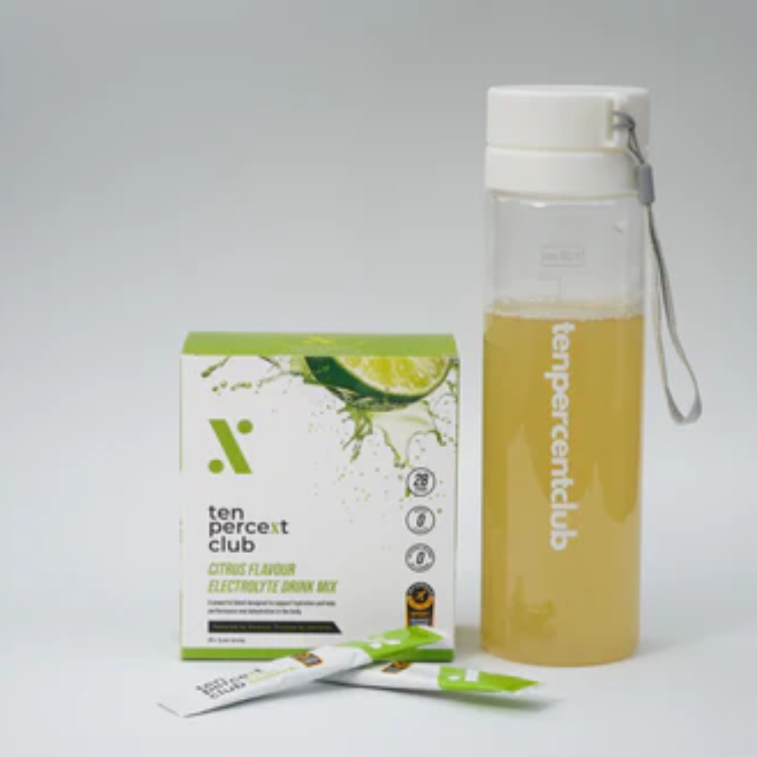 The Ten Percent Club Electrolytes - Citrus 28 Sachets