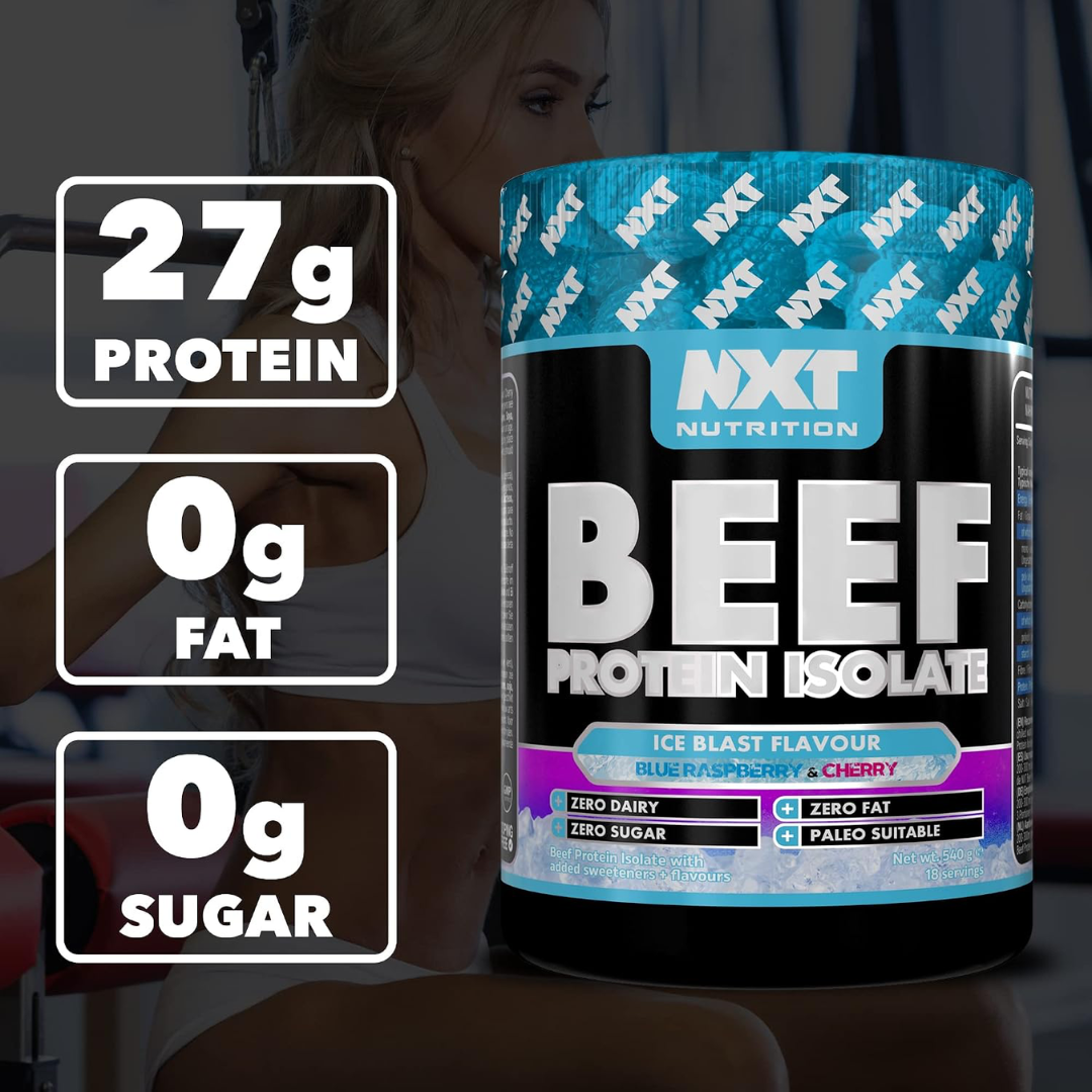 NXT Nutrition Beef Protein Isolate 540g Ice Blast