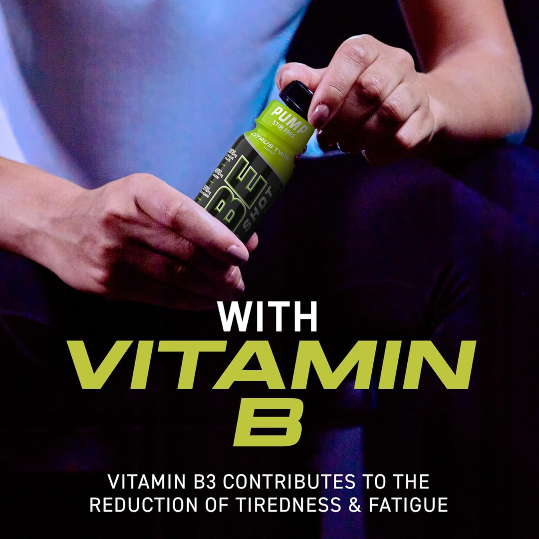 Applied Nutrition ABE Stim Free Pump Shots 12x100ml Citrus Twist