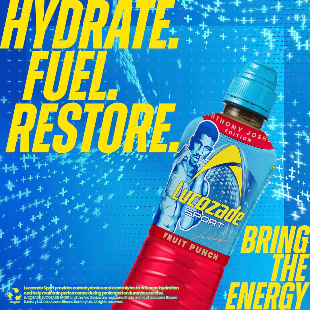 Lucozade Sport 12x500ml Fruit Punch