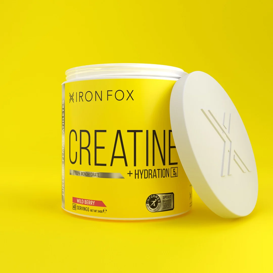 IRONFOX Creatine + Hydration 340g Wild Berry