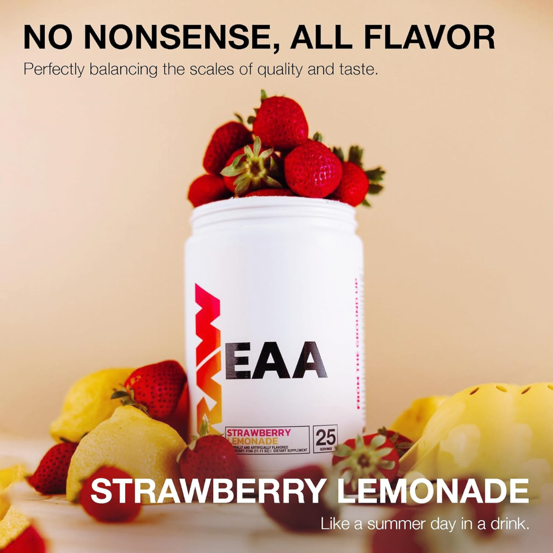 Raw Nutrition EAA 315g Strawberry Lemonade