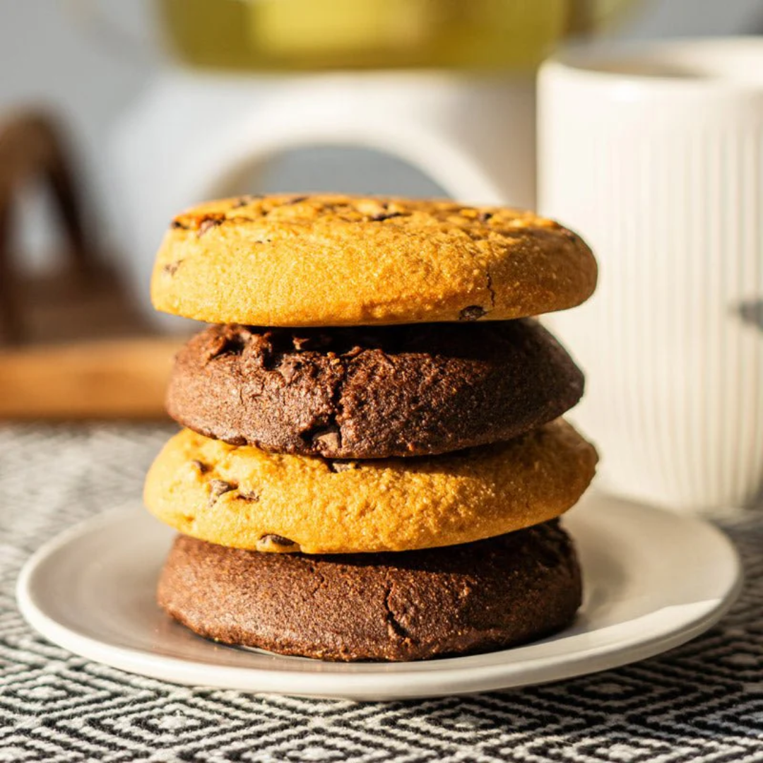 The Skinny Food Co High Protein Chocaholic Cookie 12x50g Double Chocolate