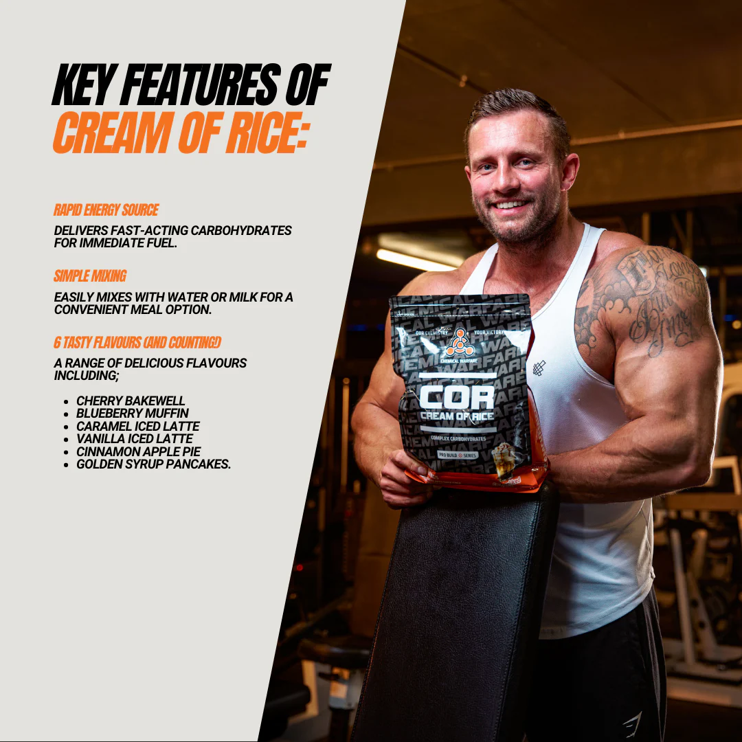 Chemical Warfare Cream Of Rice 2kg Cinnamon Apple Pie