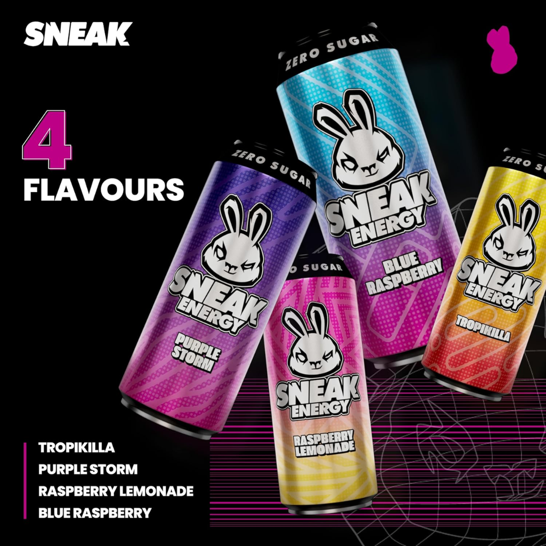 SNEAK Energy 12x500ml Tropikilla