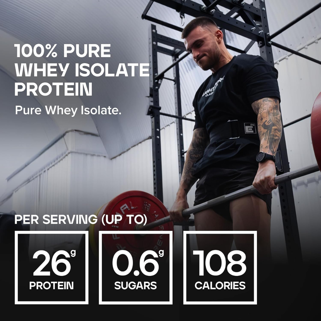 Bulk Pure Whey Isolate 1.8kg Strawberry