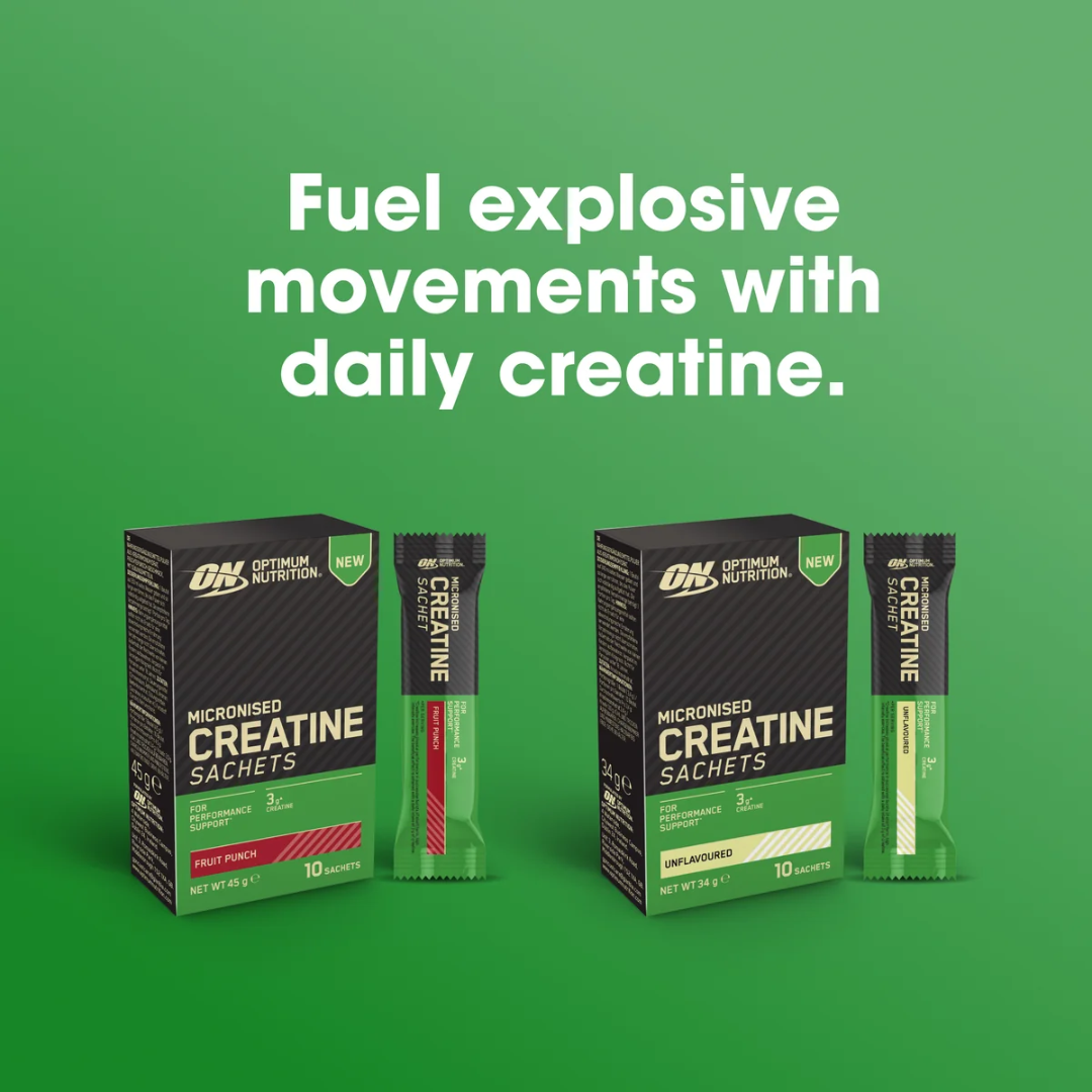 Optimum Nutrition ON Creatine Sachets 10x3.4g Unflavoured