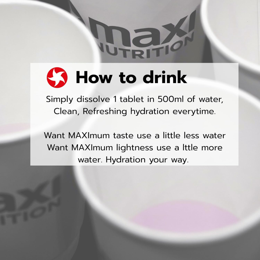 MaxiNutrition Protein Hydration 6x10 Tabs Black Currant