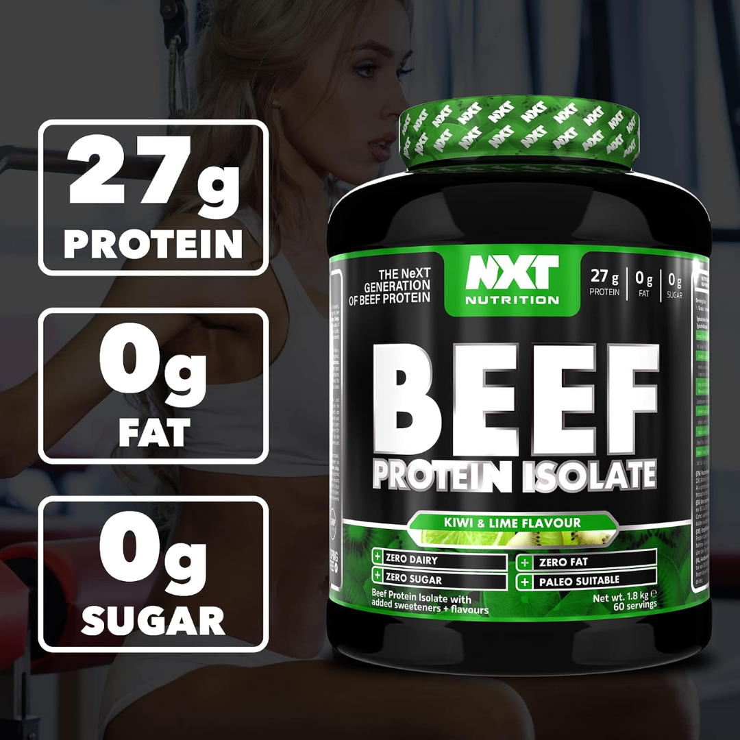 NXT Nutrition Beef Protein Isolate 1.8kg Kiwi Lime
