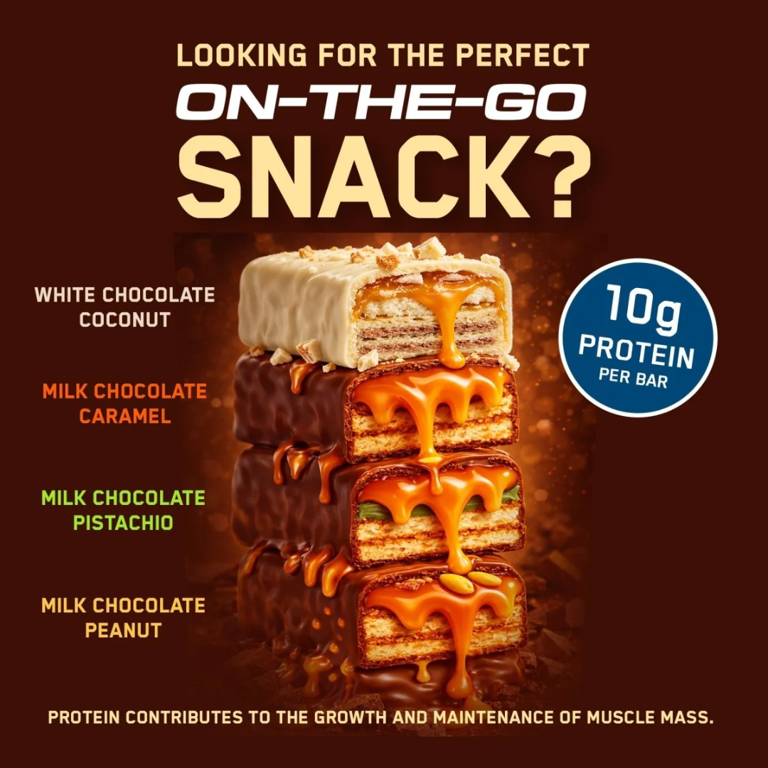 Applied Nutrition Protein Wafer 12x39g White Chocolate Coconut