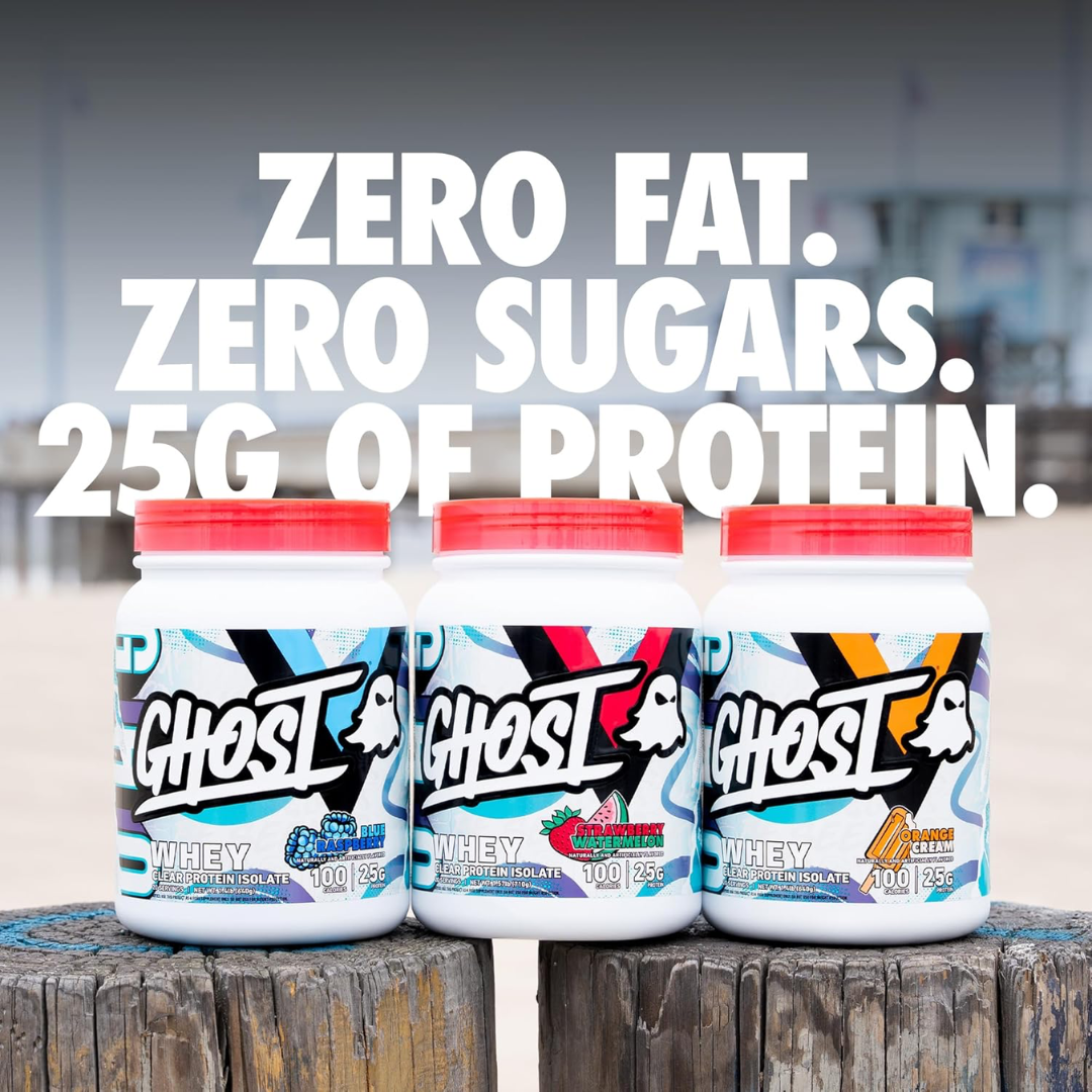 Ghost Clear Whey 640g Blue Raspberry