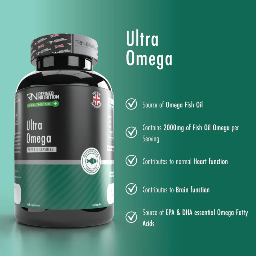 Refined Nutrition Ultra Omega 60 Caps