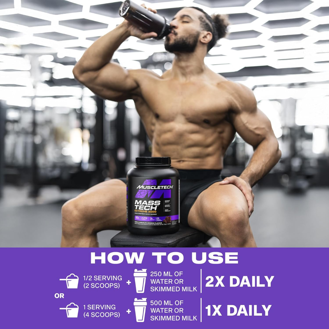 Muscletech Mass Tech Extreme 2.72kg Vanilla Milkshake