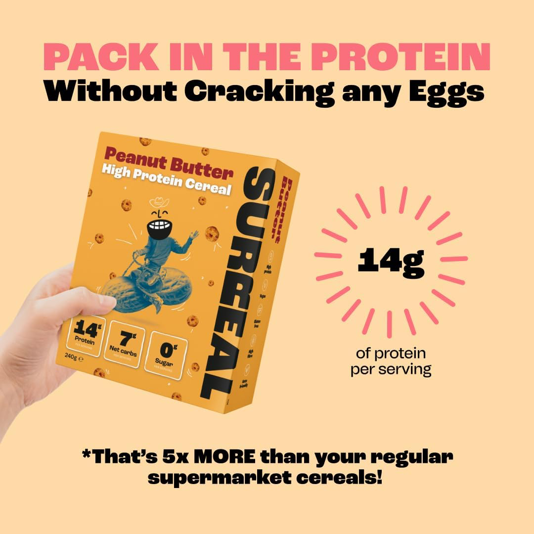 SURREAL Protein Cereal 240g Peanut Butter