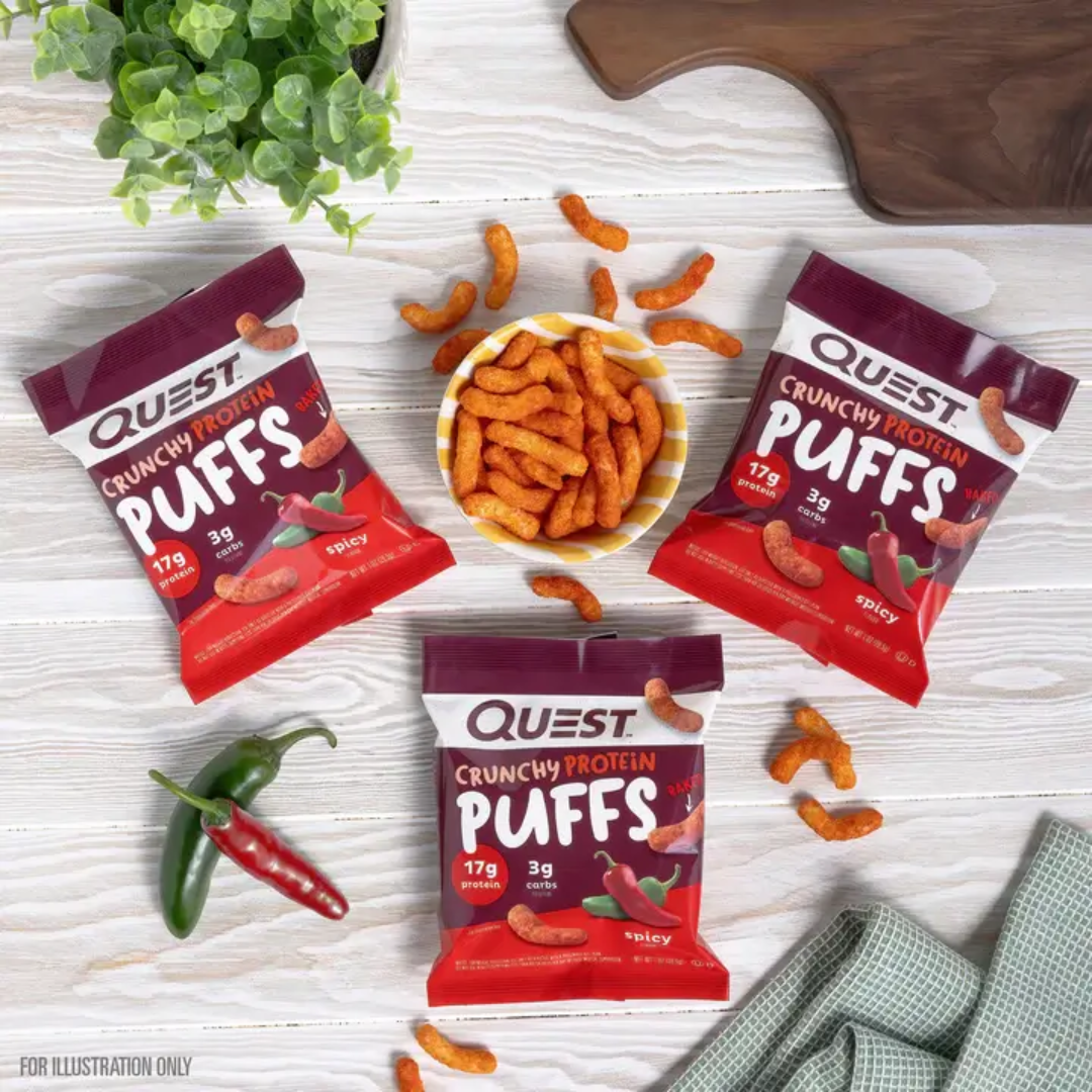 Quest Nutrition Puffs 10x28.5g Spicy