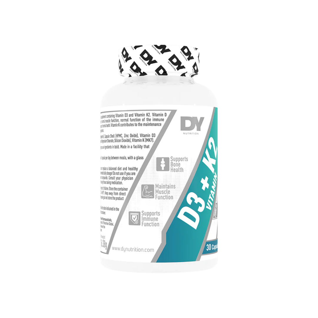 DY Nutrition D3 - K2 Vitamin 30 Tabs