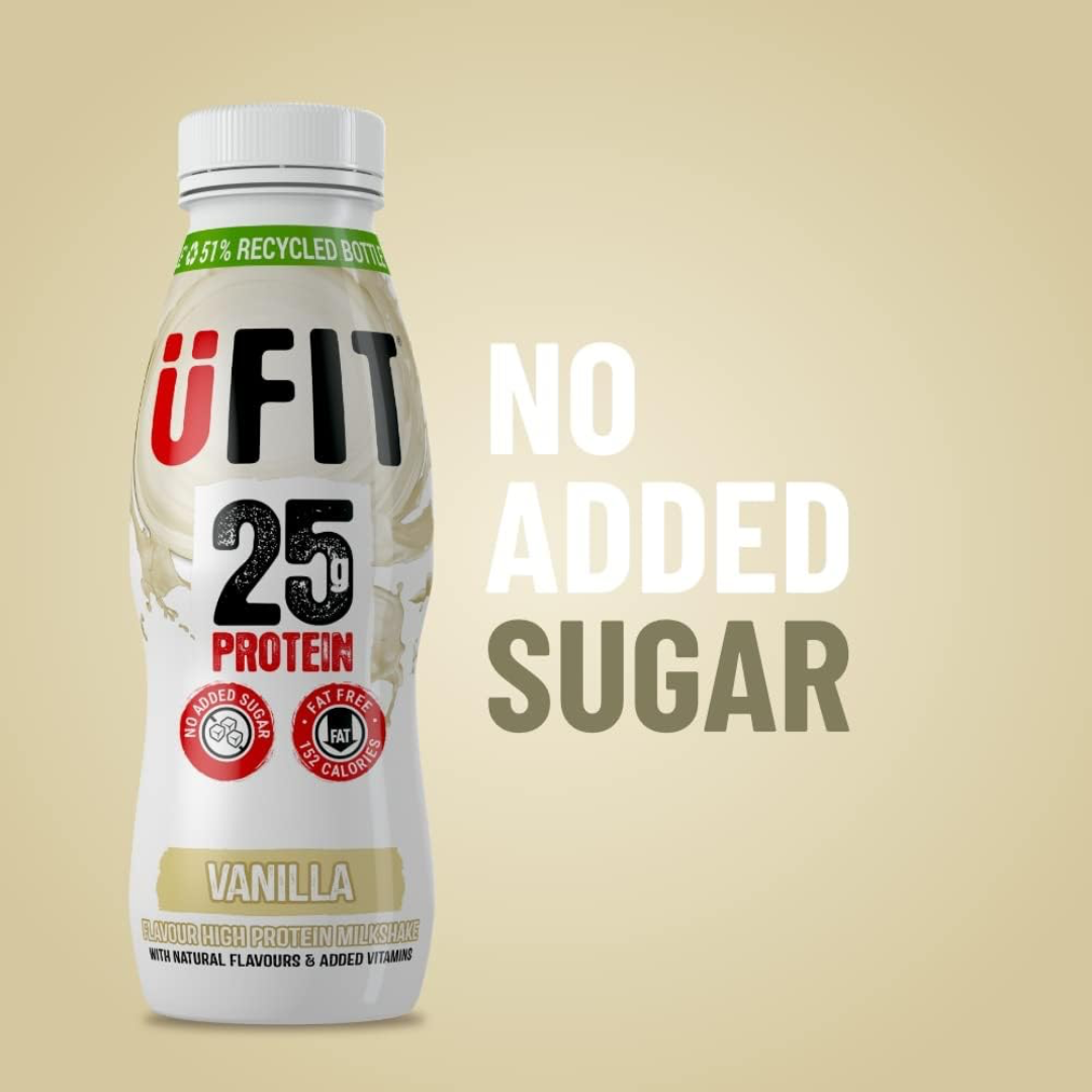 UFIT Protein RTD 10x330ml Vanilla