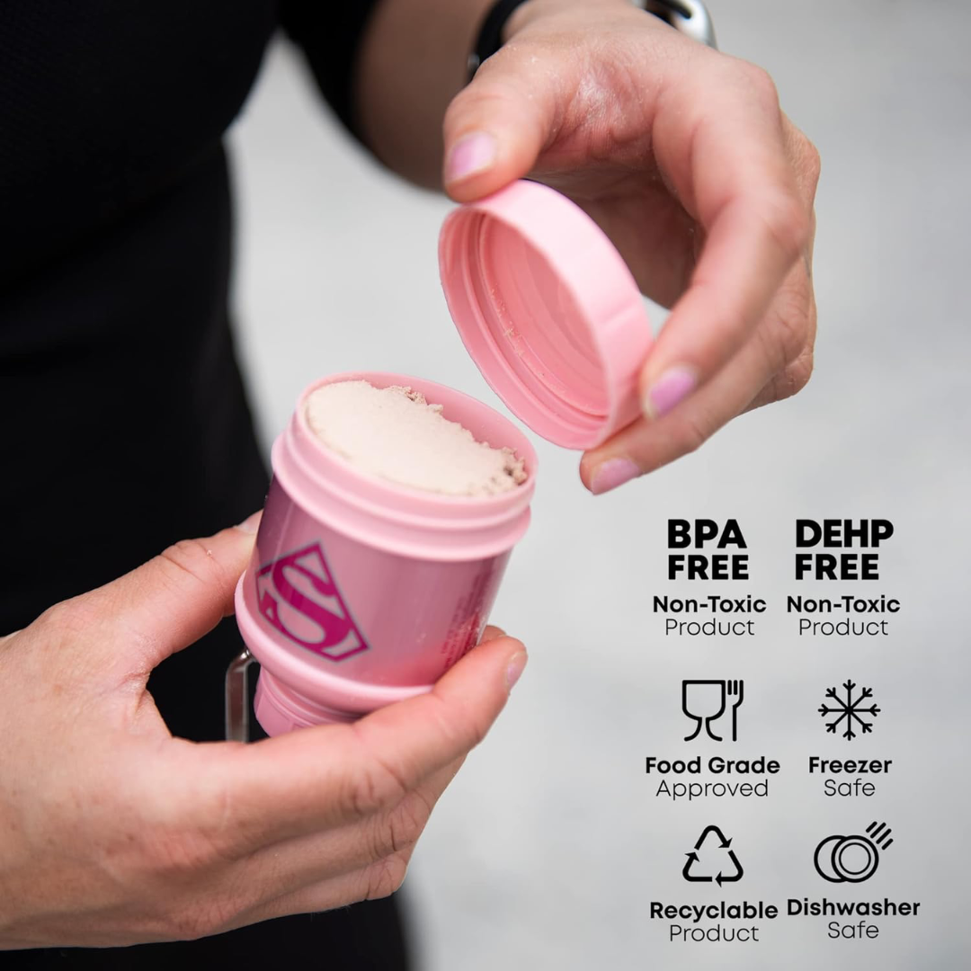 SmartShake Lite DC Comics Whey2Go Funnel 110ml Supergirl