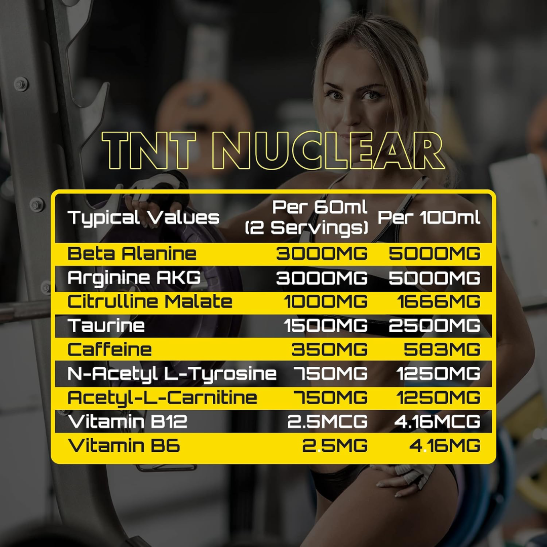 NXT Nutrition TNT Nuclear Shots 12x60ml Pineapple