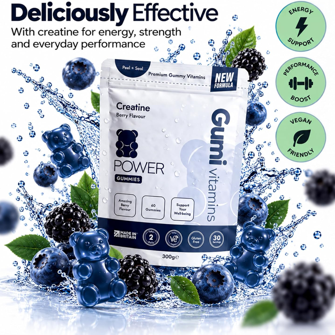 Gumi Vitamins POWER - Creatine Gummies 300g Berry