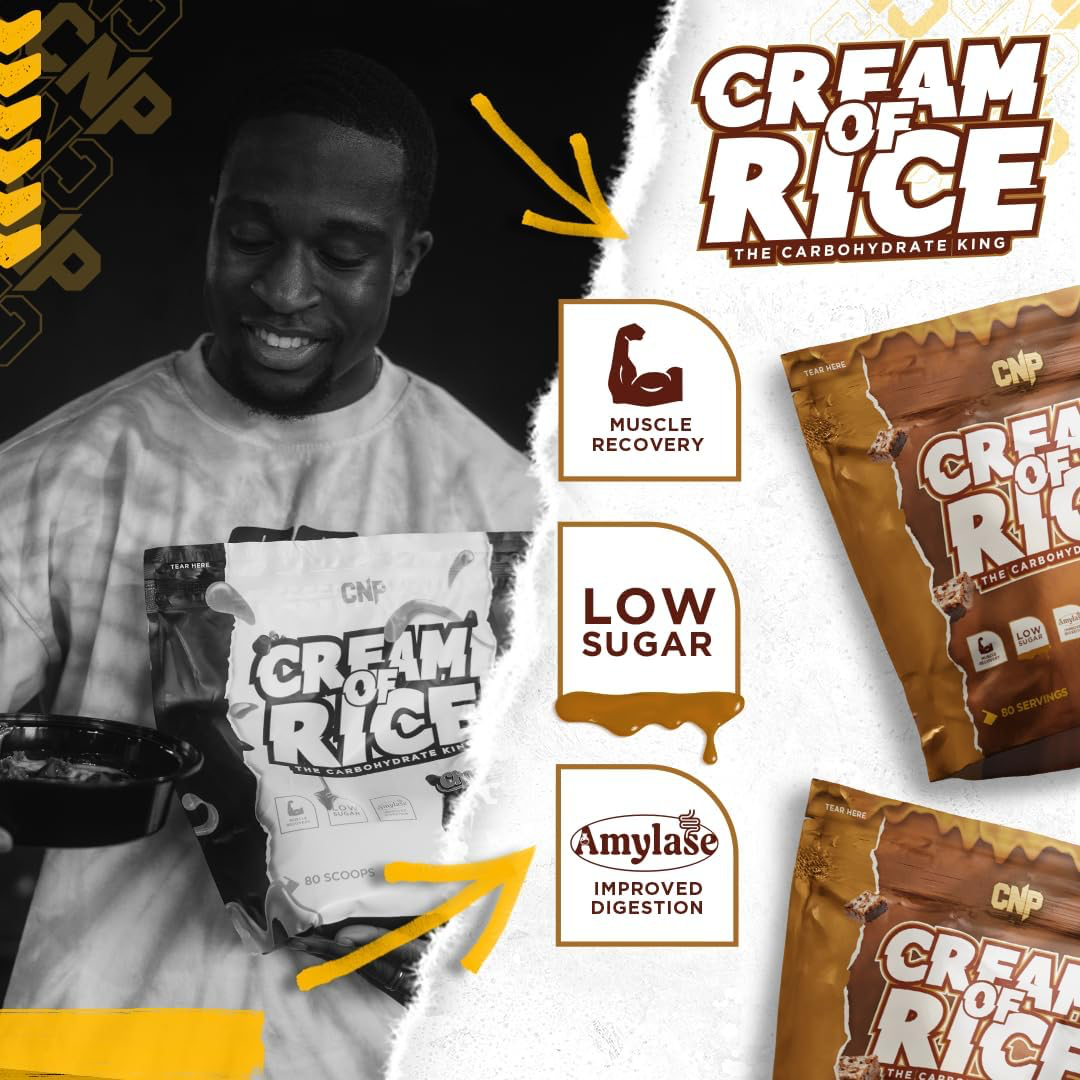 CNP Cream of Rice 2kg Fudge Brownie