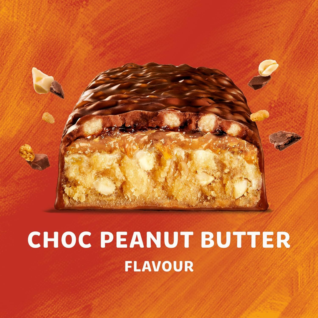 Trek High Protein Low Sugar 12x55g Choc Peanut