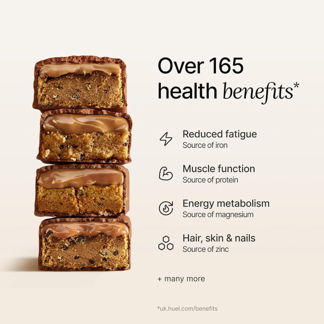 Huel Complete Nutrition Bar 12x55g Chocolate Cookie Dough