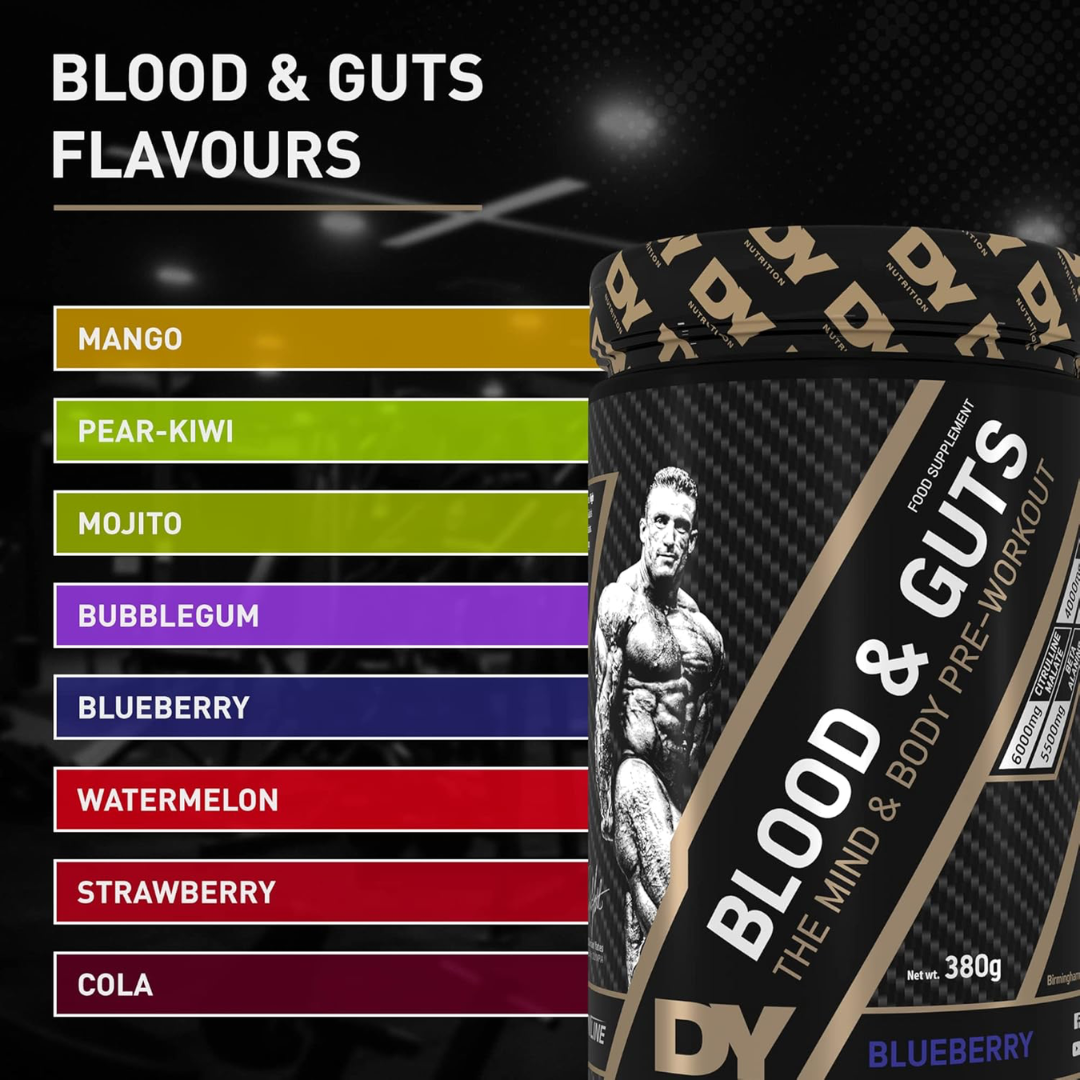 DY Nutrition Blood And Guts 380g Mango