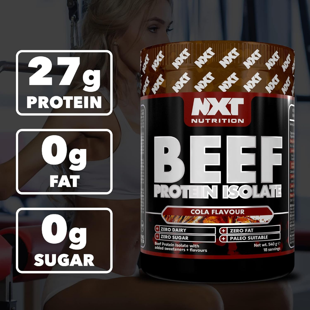 NXT Nutrition Beef Protein Isolate 540g Cola