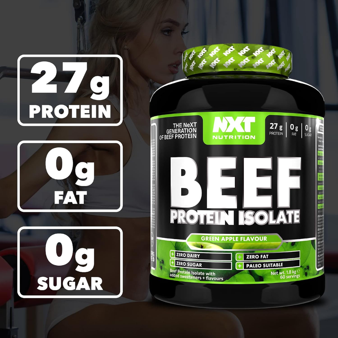 NXT Nutrition Beef Protein Isolate 1.8kg Apple