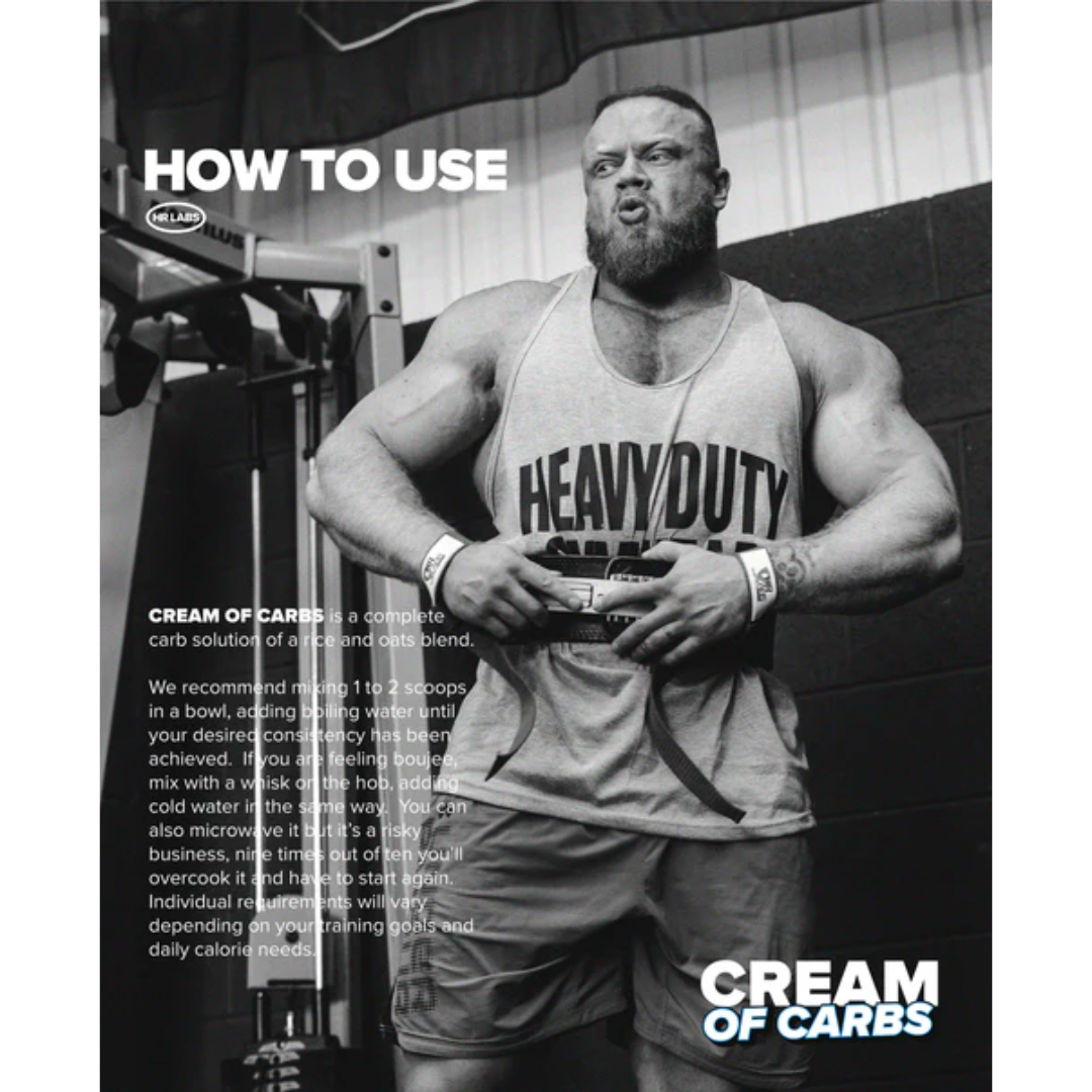 HR Labs Cream of Carbs 2.28kg Vanilla Ice Cream