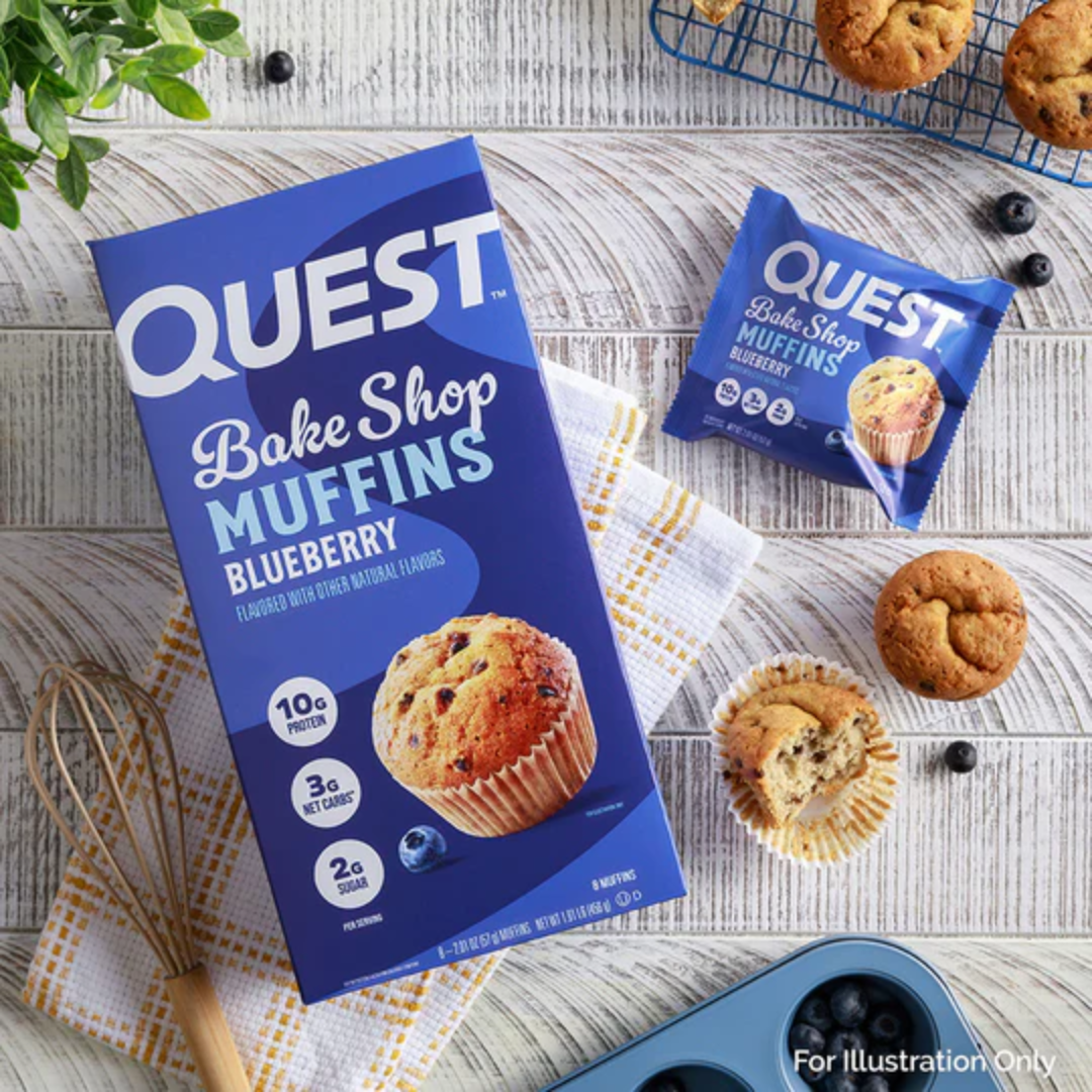 Quest Nutrition Bakeshop Muffin 8x57g Blueberry