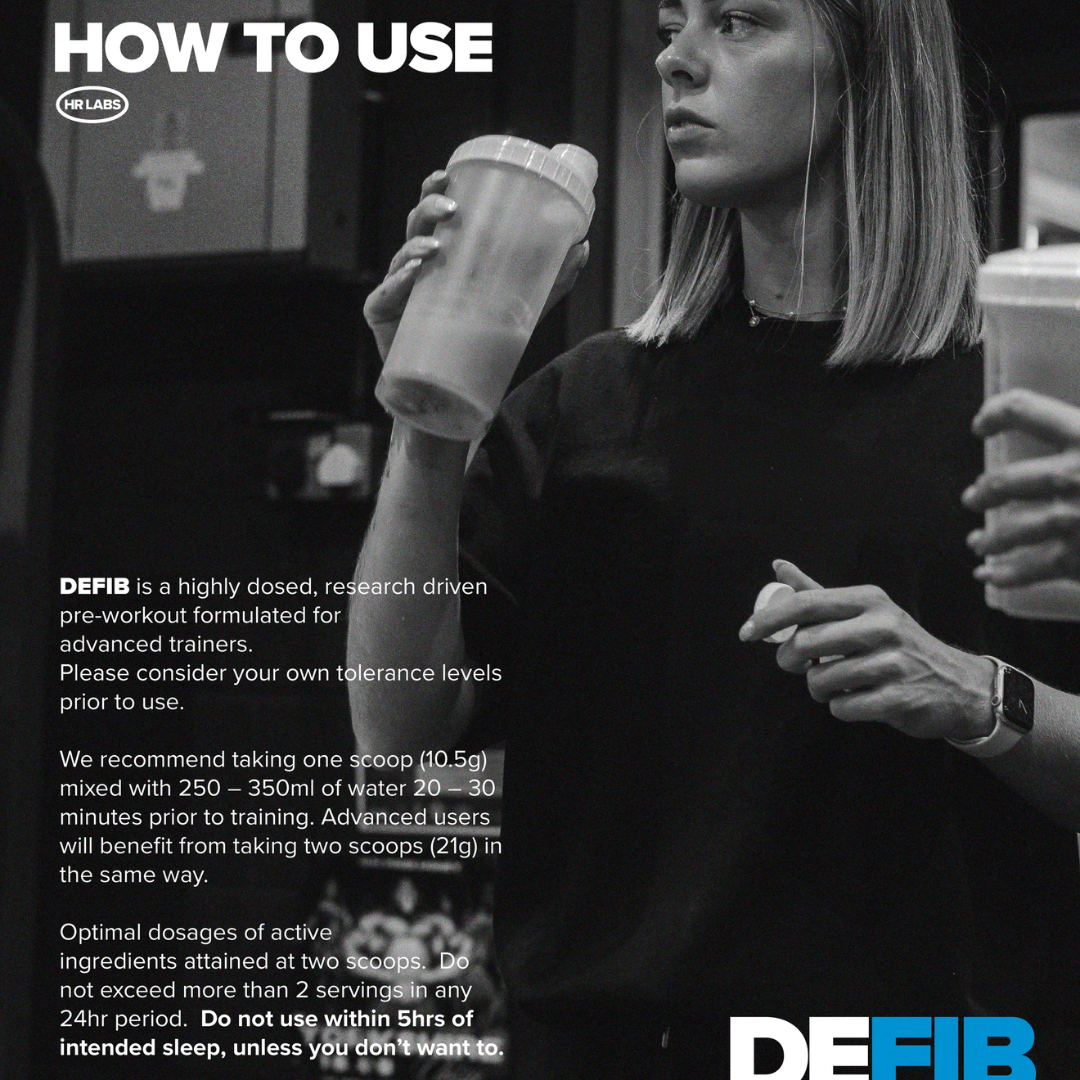 HR Labs DEFIB 420g Iced Blue Slush