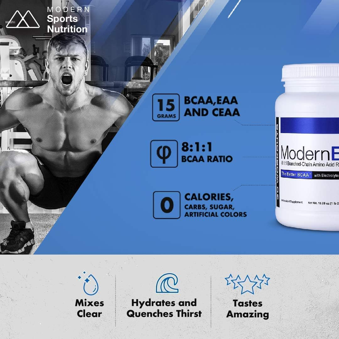 USP Labs Modern BCAA+ 535.5g Blue Raspberry