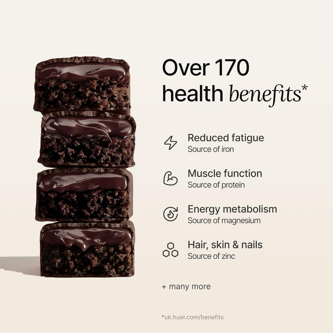 Huel Complete Nutrition Bar 12x55g Chocolate Fudge Brownie