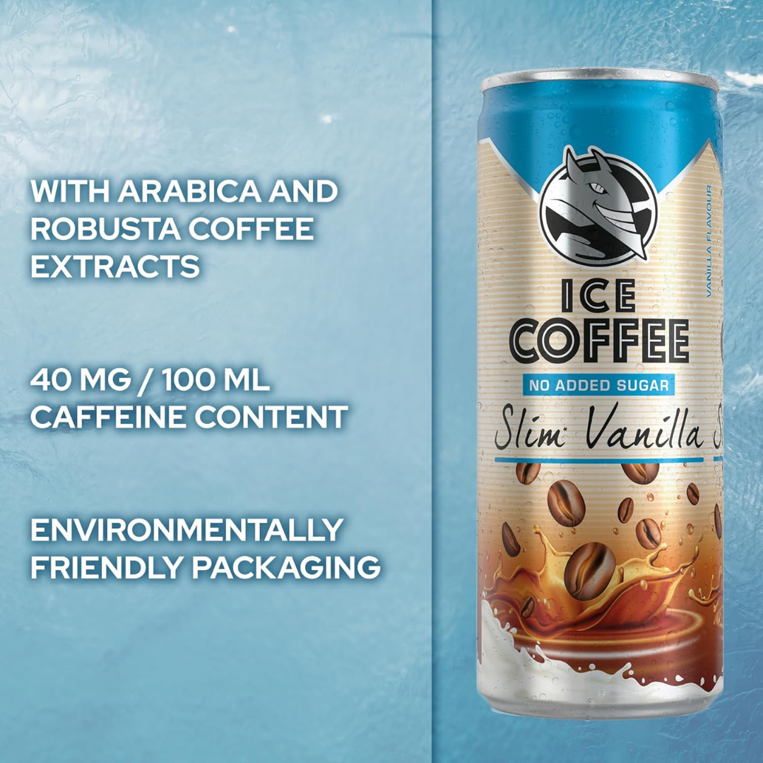 Hell Energy HELL Ice Coffee 24x250ml Slim Vanilla