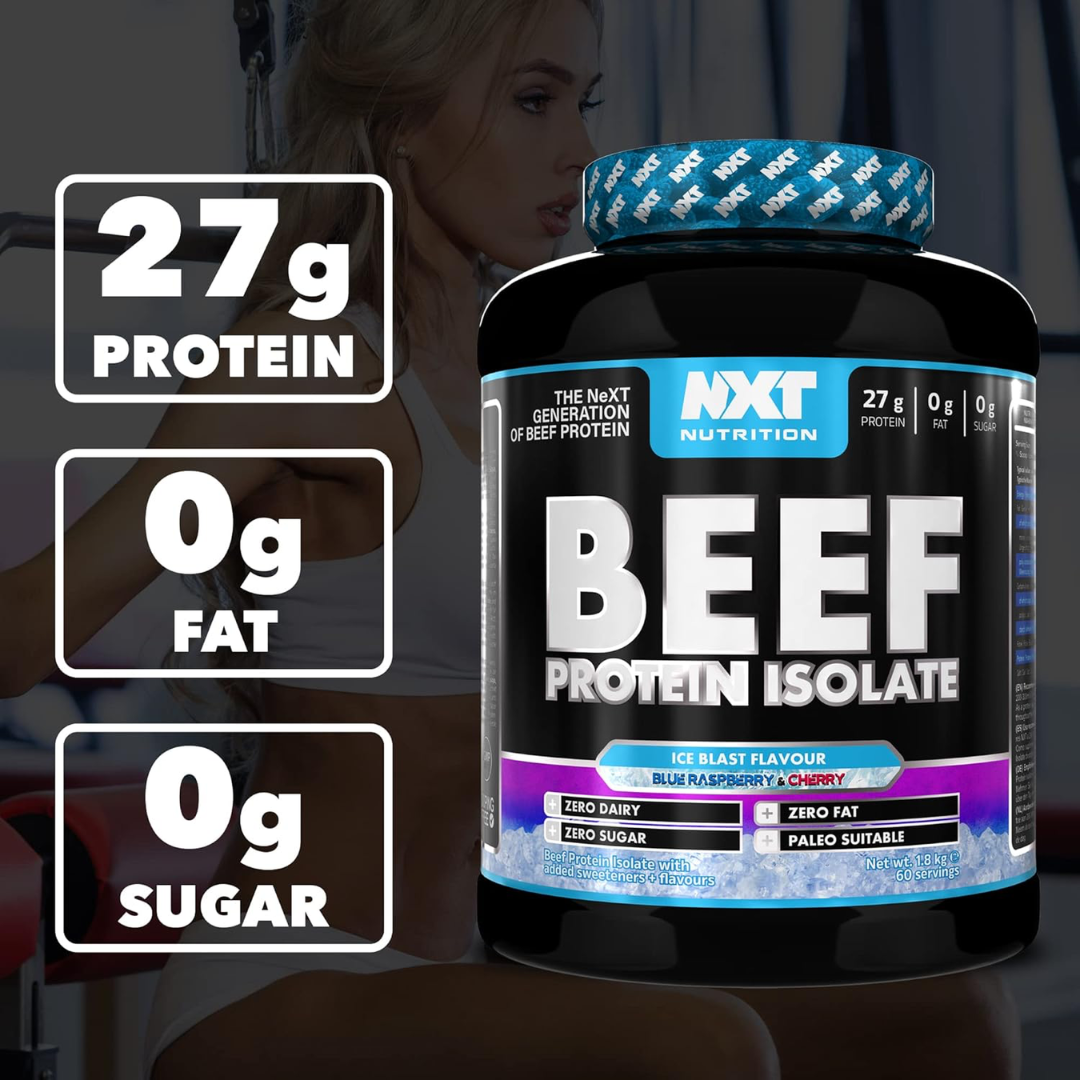 NXT Nutrition Beef Protein Isolate 1.8kg Ice Blast