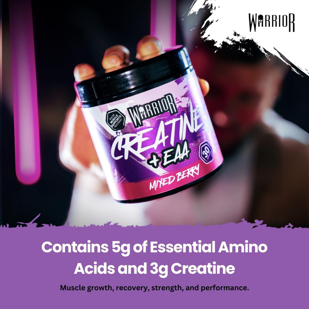 Warrior Creatine Plus EAA 270g Mixed Berry